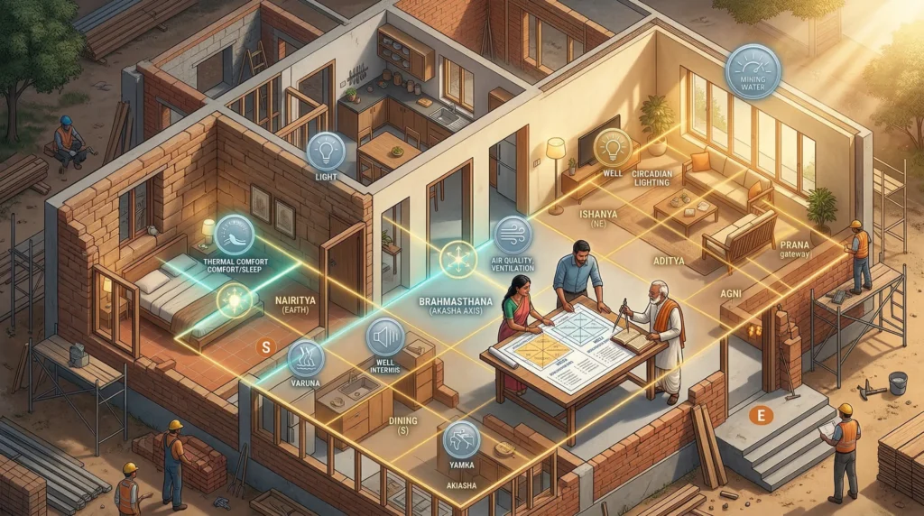Integrate Vastu with Interior Design Science
