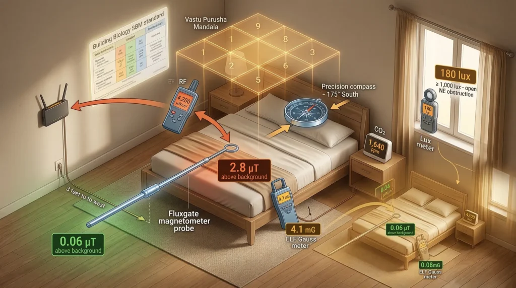 Scientific Tools Measure Vastu Energies